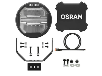 Toyota Land Cruiser 10in OSRAM LED Light Round MX260-CB / Combo Beam AND Mounting Kit
